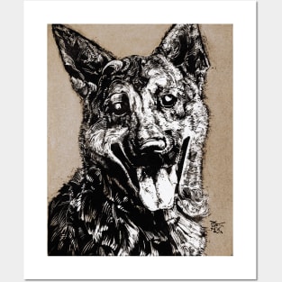 Portrait of a Dog by Dick Ket Posters and Art